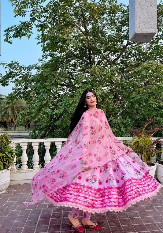 3 piece stitched kalidaar